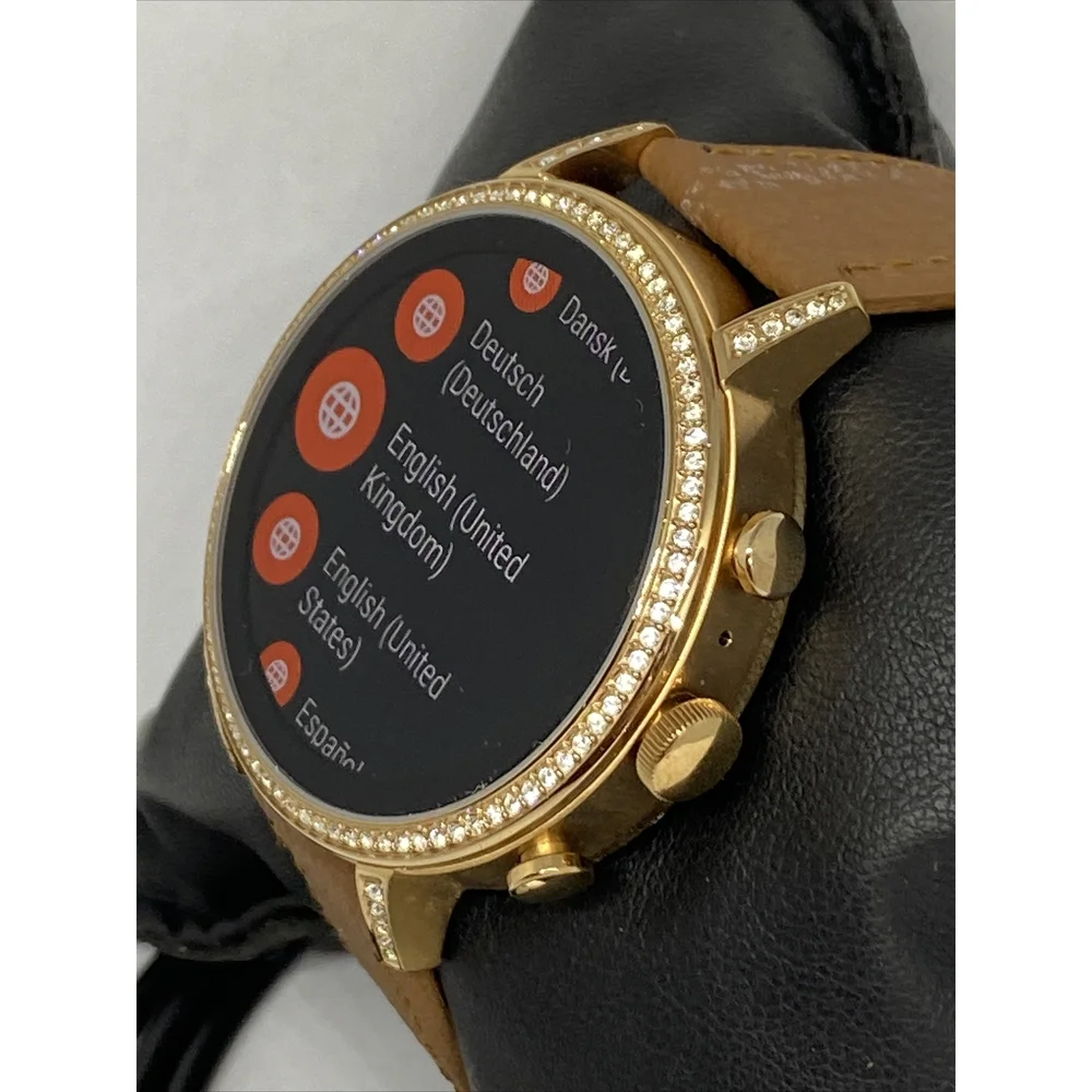 Fossil Gen 4 Authentic Digital Dial Smart Watch Custom Band FTW6015 CO132